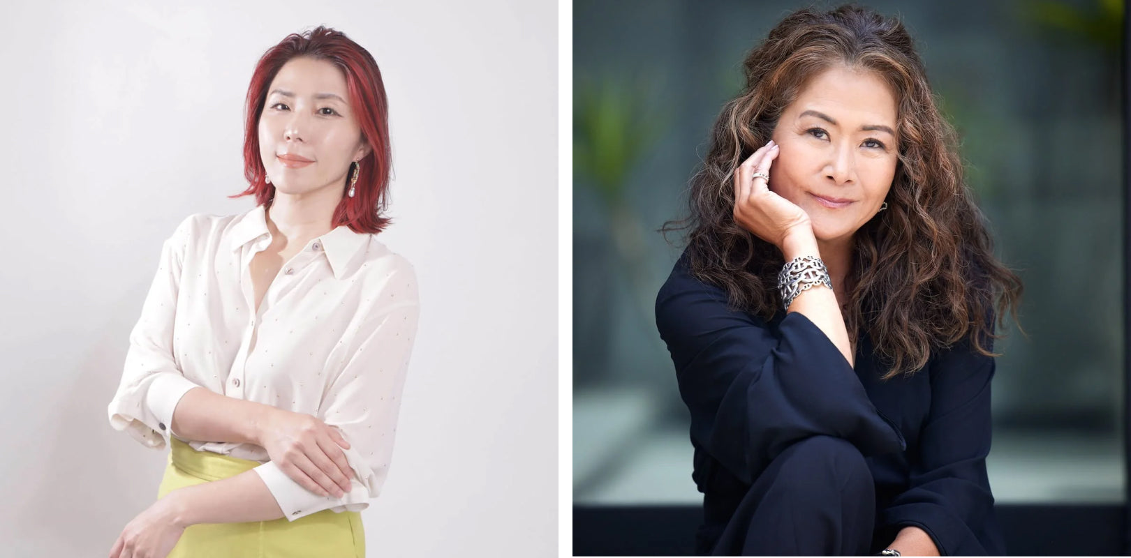 Chrysmela founder, Eri Kikunaga, alongside Chrysmela US Chief Mayumi Ishii