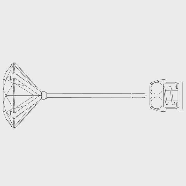 Chrysmela Catch Earring Backs double locking mechanism