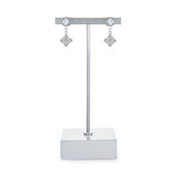Square Crystal Earring Jackets