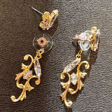 Neo Antique Earring Jackets in Yellow Gold