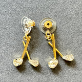 Golf Club Earring Jackets