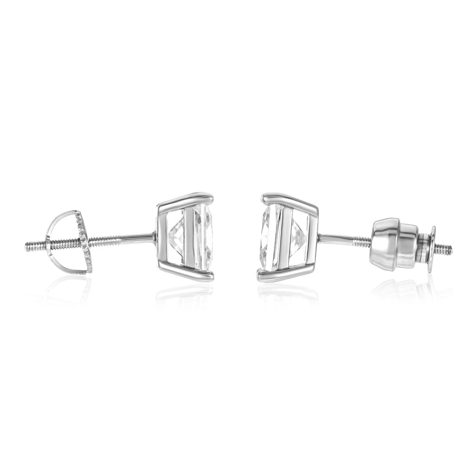 Most Secure Earring Back by Chrysmela Platinum Patented technology  automatically fit and lock all types of earring posts Replace screw backs,  La