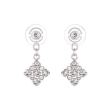Duchess earring jackets by Chrysmela add sparkle to your diamond earrings and any stud earrings. Easy to use, it automatically locks and lifts all your earrings
